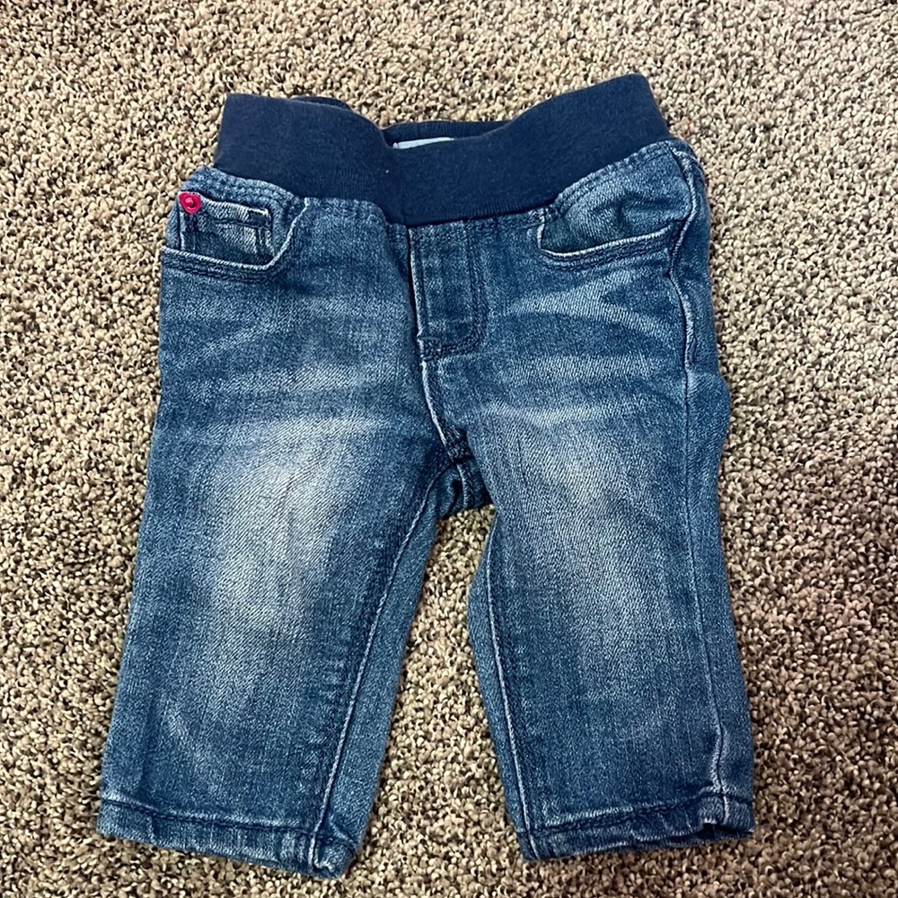 Baby gap straight leg jeans denim 0-3 months baby girl